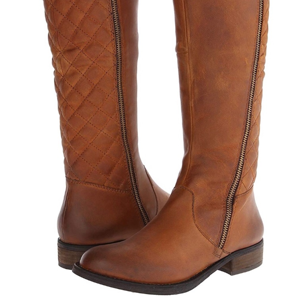 Steve Madden Leather Northsde Motorcycle Boot